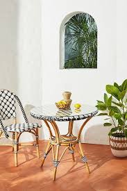 Woven Bistro Table Bistro Table Outdoor Bistro Chairs Outdoor Bistro Table