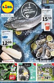 Catalogue Lidl La Foire Aux Poissons 10 16 Avril 2019 Catalogue Az