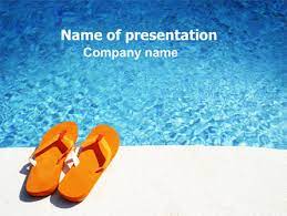 Get slides as part of google workspace. Slippers On A Pool Skirting Free Presentation Template For Google Slides And Powerpoint 06352