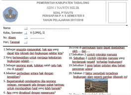 Soal uts kelas 5 tema 7 sub tema 1 dan 2 (klik disini). Soal Uts Kelas 5 Sd Semester 2 Kurikulum 2013 Revisi 2017 Dan Kunci Jawaban Dicariguru Com