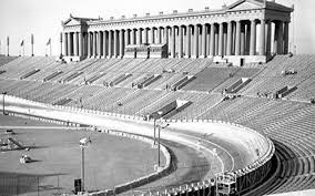 Soldier field, soldier field, stadium in a park, soldier field logo, soldier field, stadium in a park logo; Remember When Soldier Field In Chicago Once Hosted A Nascar Cup Race