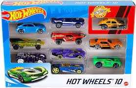 Also, add cool collectible toy cars and trucks to your collection, build your car wishlist, and earn points and badges. Amazon Com Hot Wheels 10 Pack Styles May Vary Amazon Exclusive Toys Games