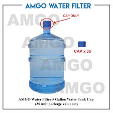 Clean your 30 gallon tank with warm water and then add dechlorinated water to it. Amgo 5 Gallon Water Tank Cap 30 Unit Package Value Set Shopee Malaysia