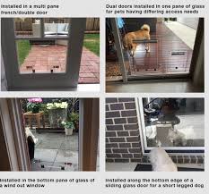 There are many different types of pet doors to choose from and most can be installed into almost all types of glass doors and windows. Pet Doors Australia Buy Online Free Delivery Custom Made Dog Cat Doors For Brick Timber Walls Doors Windows Installers Melbourne Wide Staywell Petsafe Transcat Sureflap