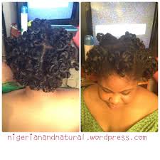 That makes the curls soft and healthy. Bantu Knot Out On Relaxed Hair Jennifer Abah