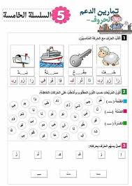 تمارين دعم للمستوى الأول ابتدائي Arabic Alphabet For Kids Learn Arabic Alphabet Arabic Alphabet Letters