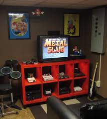 Newman Retro Station Game Room Basement Retro Games Room Game Room Decor Video Game Rooms