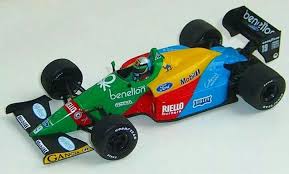 Alessandro Nannini Benetton Ford B188 1988 Minichamps 1 43 Benetton Car Model Toy Car