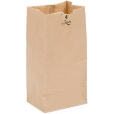 Duro 4 Lb Brown Paper Bag 500 Bundle