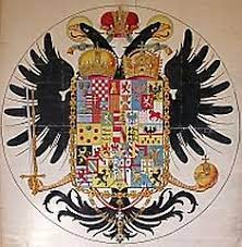 Das vollständige ungarische gesamtstaatswappen, geviertet mit eingepfropfter spitze und mittelschild, zeigt untenstehender holzschnitt, mittelschild gespalten; Bundeswappen Geschichte Vor 1919 Symbole Kunst Und Kultur Im Austria Forum