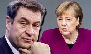 Nachrichten, videos und interviews der faz zum bayerische ministerpräsident gibt es hier im überblick. Who Is Markus Soder The Man Who Germans Are Pushing To Take Over From Angela Merkel World News Express Co Uk