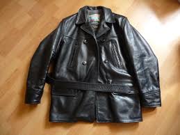 Aero Leather Black Barnstormer Jacket Steerhide Leather