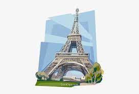 Eiffel tower clipart is the perfect accessory for paris lovers of all ages! Paris France Eiffel Tower Royalty Free Vector Clip Clipart Eiffelturm Transparent Png 407x480 Free Download On Nicepng