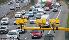 Traffic Police Are Ridiculed For Trying To Catch Speeding Drivers On An Empty A Road Daily Mail Online