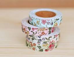Floral Tapes I Have No Idea What I D Do With These But I Love Them All The Same Decorative Tape Fabric Decor Fabric Tape