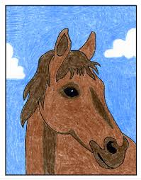 To which i'll add that if you put two women with different hair colours in one room, it's like there's a chemical reaction that makes them instantly aggressive. How To Draw A Horse Head Art Projects For Kids