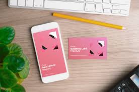 In this video i will show you how to add business cards to iphone xs ios 12i will show you how to scan a business card in with the notes app using an iphone. Iphone With Business Card Mockup Mockup World