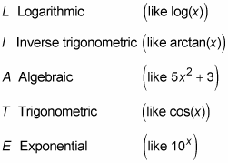 Use The Liate Rule To Choose U When Integrating By Parts Integration By Parts Integrity Go Around