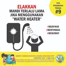 Kalau boleh buat perbandingan sebelum dan selepas lagi naik. Tips Penjimatan Tenaga 9 Elakkan Mandi Terlalu Lama Jika Menggunakan Water Heater Walaupun Menggunakan Pemanas Air Water Heater Pada Waktu Pagi Adalah Lebih Menyenangkan Berbanding Air Yang Sejuk Anda Perlu Tahu Bahawa