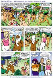Nudist comics