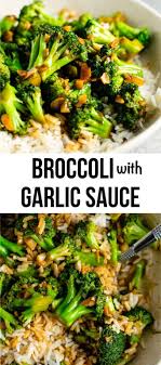 Chinese Broccoli With Garlic Sauce Recipe This Broccoli Stir Fry Recipe Is So Simple To Vegetarian Recipes Easy Vegetarian Recipes Broccoli With Garlic Sauce