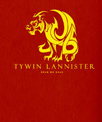Minimalist Character Posters Tywin Lannister Game Of Thrones Books Lannister Game Of Thrones Tv