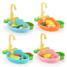 fun kids mock kitchen sink set playing