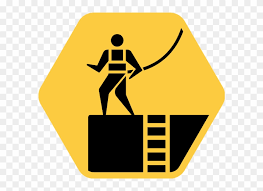 Some of the most common ways people fall from height is by falling through fragile roofs and falling from ladders. Confined Space Safety Clip Art Working At Heights Safety Free Transparent Png Clipart Images Download