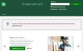 Follow these easy steps step 1. Www Visaprepaidprocessing Com Tdbank Gift Manage To Your Td Bank Gift Card Account Newsweepstakes