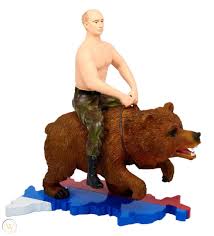 Watched and followed @beargrylls, all your adventures in awe and admiration. Vladimir Putin Riding On A Bear Action Figure Toy Russian President Us Version 1814291030