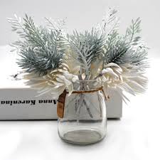 Maybe you would like to learn more about one of these? Artificial Bouquet Mini Flowers Wedding Corsage Diy Scrapbook Craft White Fake Flowers Pine Christmas Home Decoration 1pc Buy At The Price Of 0 69 In Aliexpress Com Imall Com
