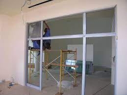 ابواب المنيوم مع ستائر داخلية مع درفة ثابت in 2021 home decor room divider home