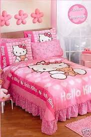 Sanrio Hello Kitty Love Bedspread Bedding Set Full Sanrio Hello Kitty Bedroom Hello Kitty Bedroom Set Hello Kitty House