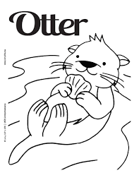 This is the reason why you see sea otters on boat decks all around the world as well as on various computer screens. Luv 2 Lrn Printable Page English Otter Please Like Share Comment Tag And Pin It Sea Otter Coloring Pages Otters