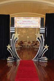 Glittery film reel cutouts, hollywood birthday party, graduation party, movie theme decorations pick your color. Bluming Creativity Hollywood Themed Party Hollywood Party Theme Hollywood Party Hollywood Party Decorations