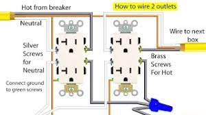 In the middle of guides you could enjoy now is 2 gang box wiring diagram below. How To Wire A Double Receptacle Two Different Ways Youtube