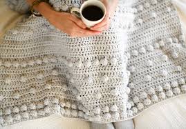 And be warned that your tension can. Luxe Bobbles Crochet Throw Blanket Pattern Mama In A Stitch
