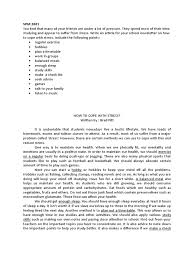 Others are open but face the disruption of new restrictions and possibly. Spm 2001 Article Sample Essay Stress Biology Medical