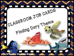 Finding Dory Nemo Classroom Jobs Editable Classroom Jobs Elementary Classroom Themes Classroom