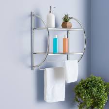 Maybe you would like to learn more about one of these? Home Basics 2 Tier Bathroom Shelf Storage Unit Chrome Walmart Com Walmart Com