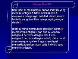 Antigen menentukan golongan darah, tipe a hanya memiliki antigen a, tipe b memiliki antigen b, tipe ab memiliki keduanya, dan tipe o ini tidak hanya membuatnya langka, tetapi ini juga berarti dapat diterima oleh siapa saja. Pengembangan Pewarisan Mendel Ppt Download