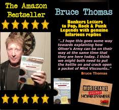 It's that time of year where for new viewers we post our Bestselling books  to Pop, Rock & Punk Legends with genuine hilarious replies, that Bruce so  magnificently contributed to. We're giving