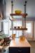Suspended Glass Shelves From Ceiling