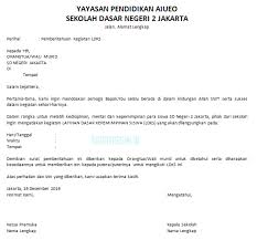 Itulah beberapa bagian yang terdapat pada surat resmi, setelah anda memahami penjelasan diatas, maka selanjutnya yaitu bisa langsung melihat beberapa contoh surat resmi. 17 Contoh Surat Pemberitahuan Kegiatan Acara Sekolah Event Paling Lengkap Suratresmi Id