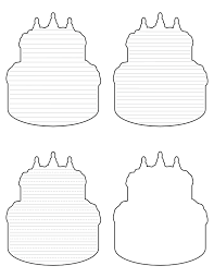 We did not find results for: Free Printable Cake Shaped Writing Templates