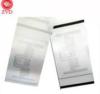 패브릭 RFID 의류 태그 방수 티셔츠 RFID 라벨 맞춤형 의류 보안 태그