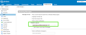 Obtain All The Forwards Per Each Account Zimbra Tech Center