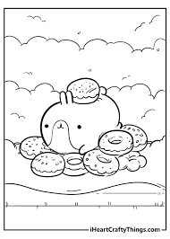 Print all of our kawaii coloring pages for free, share them with your friends and have a fun coloring day! Kawaii Coloring Pages Updated 2021