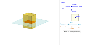 Maybe you would like to learn more about one of these? Rectangular Prism Cross Sections Geogebra