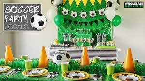Each theme has decoration ideas, food, favors, and more. Soccer Birthday Party Supplies Wholesalepartysupplies Com